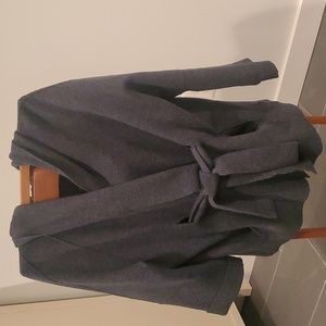 OSKA gray boiled wool relaxed fit jacket US Size XL